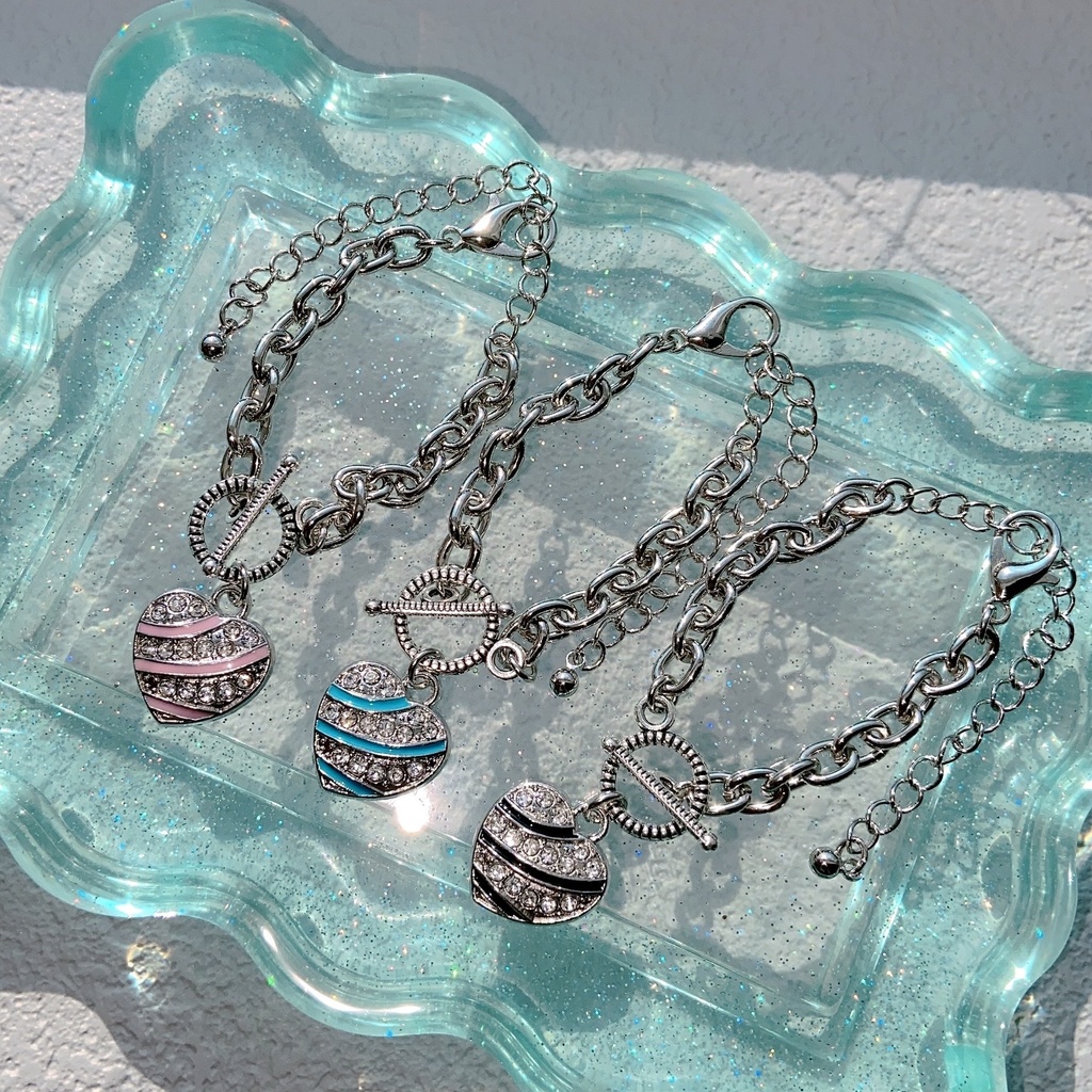 🩵ぬいのラインハート🩷マンテルネックレス🖤