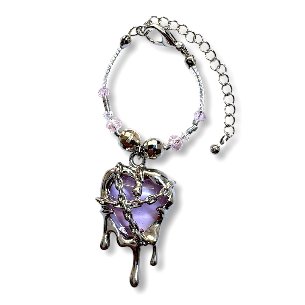 ⛓️チェーンハートぬいネックレス🌹