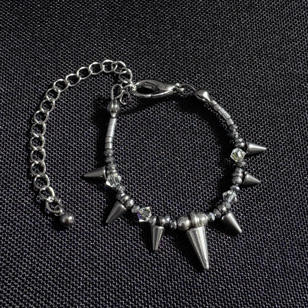 ⛓️イカついぬいのスパイクネックレス⛓️