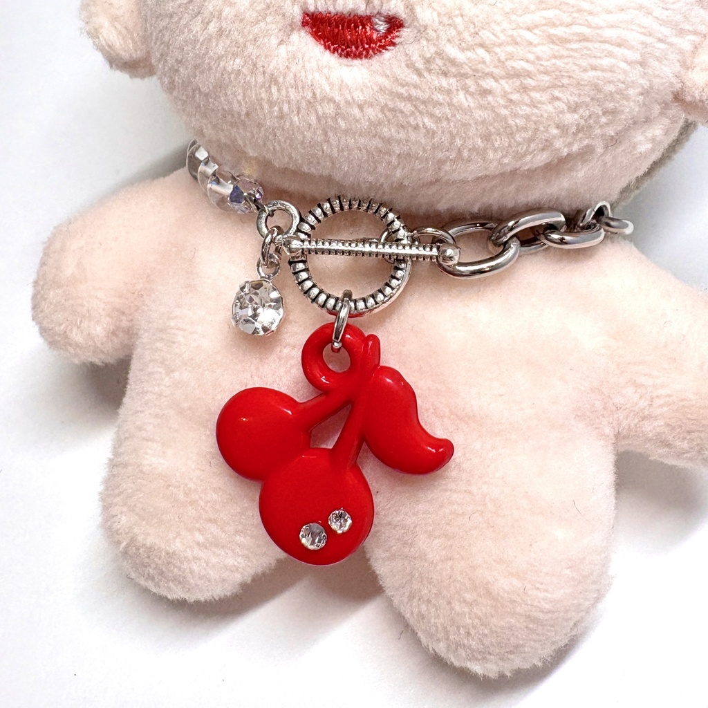 🍒ぬいのさくらんぼマンテルネックレス🍒
