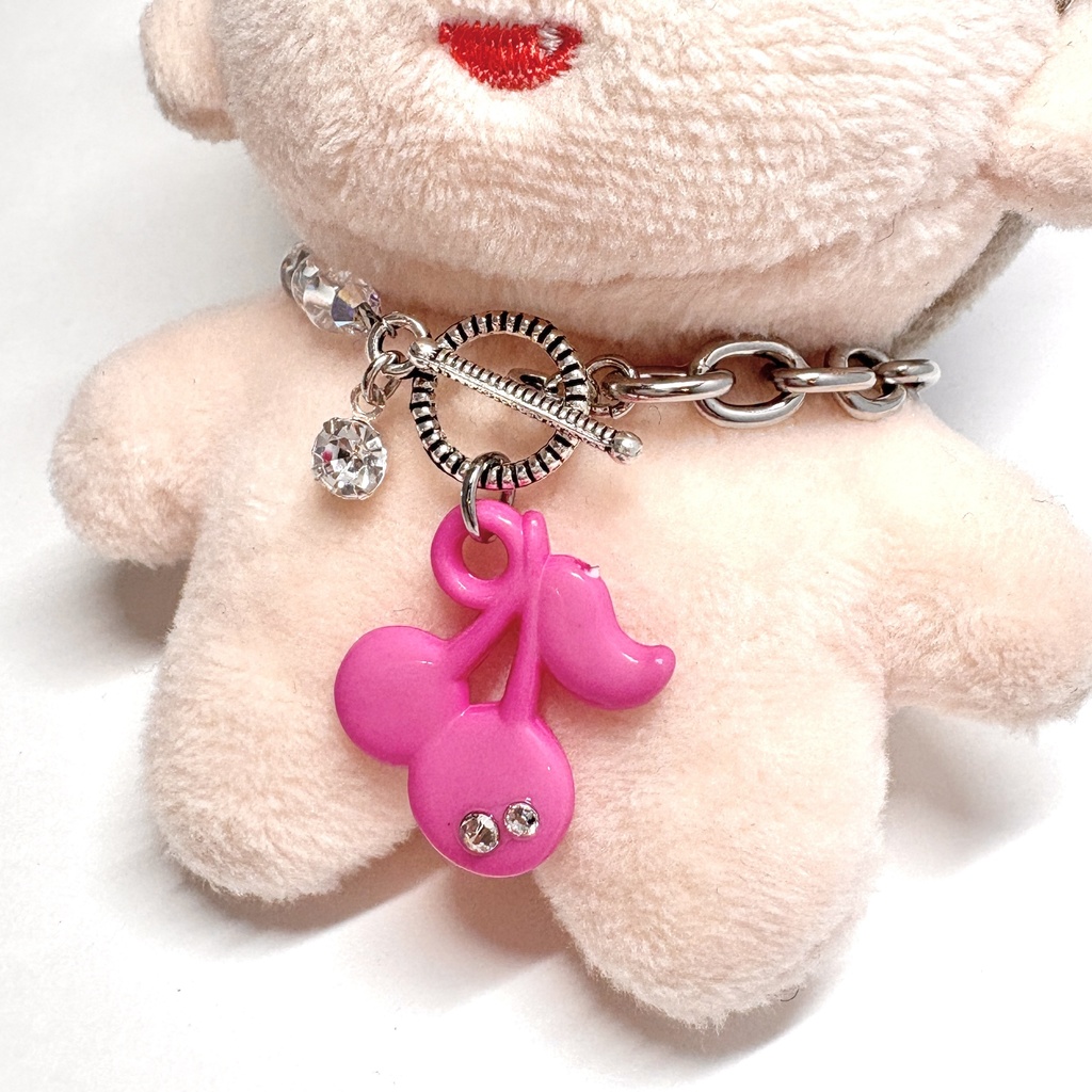 🍒ぬいのさくらんぼマンテルネックレス🍒