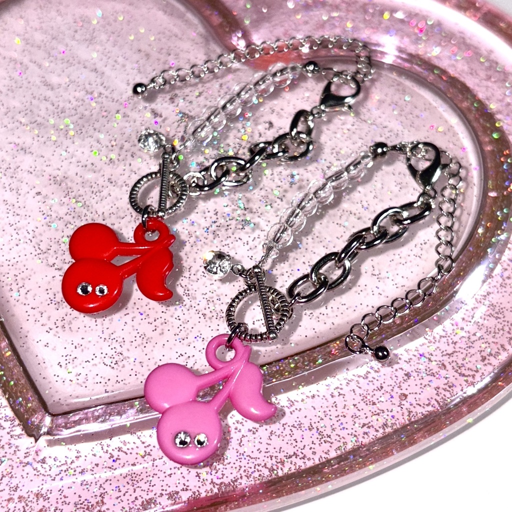 🍒ぬいのさくらんぼマンテルネックレス🍒