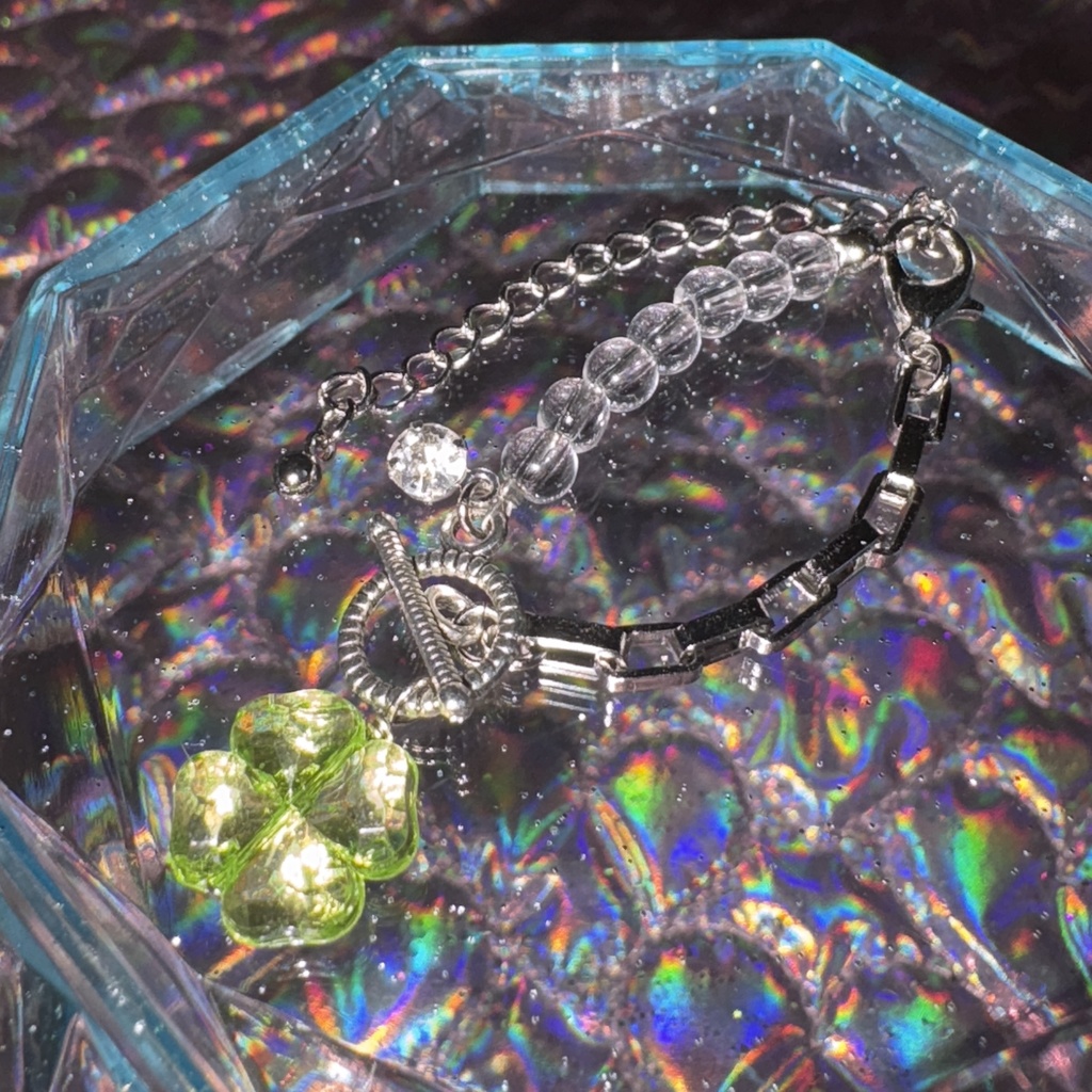 ぬいのクローバー🍀マンテルネックレス💗