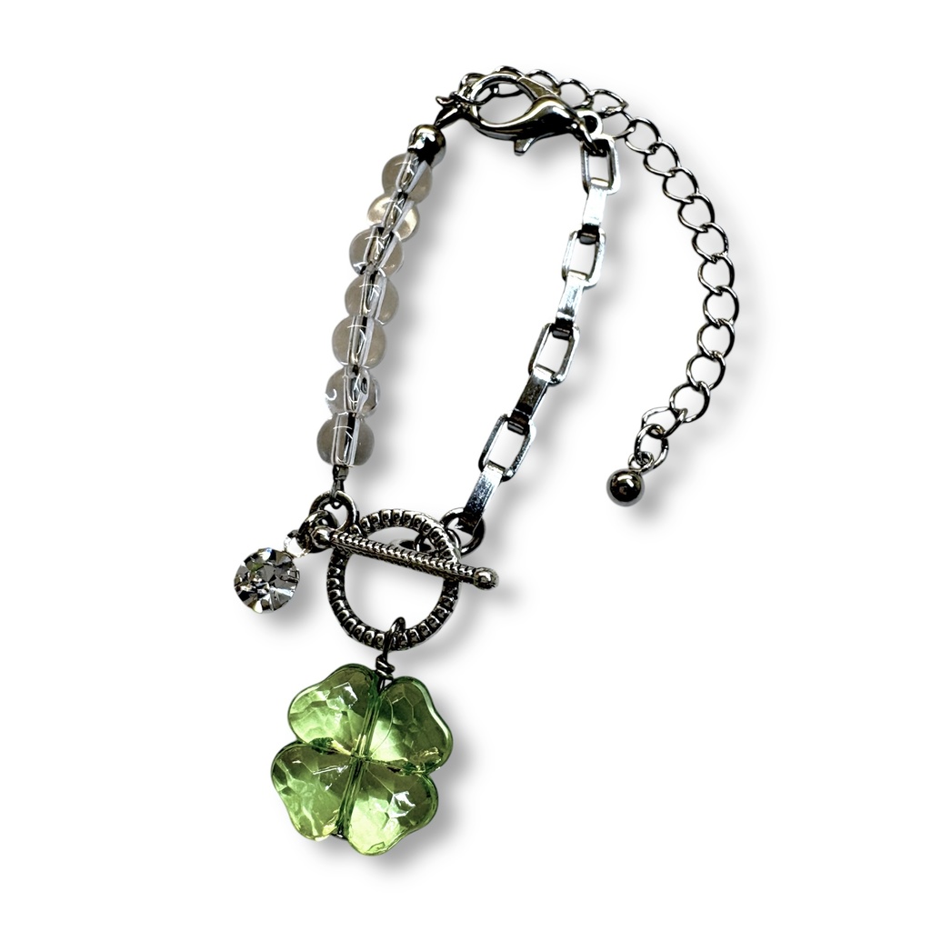 ぬいのクローバー🍀マンテルネックレス💗