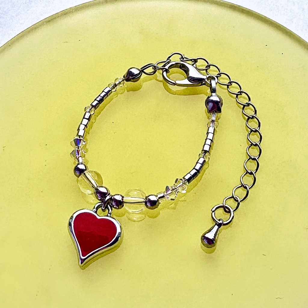 ミニハート❤️ぬいネックレス