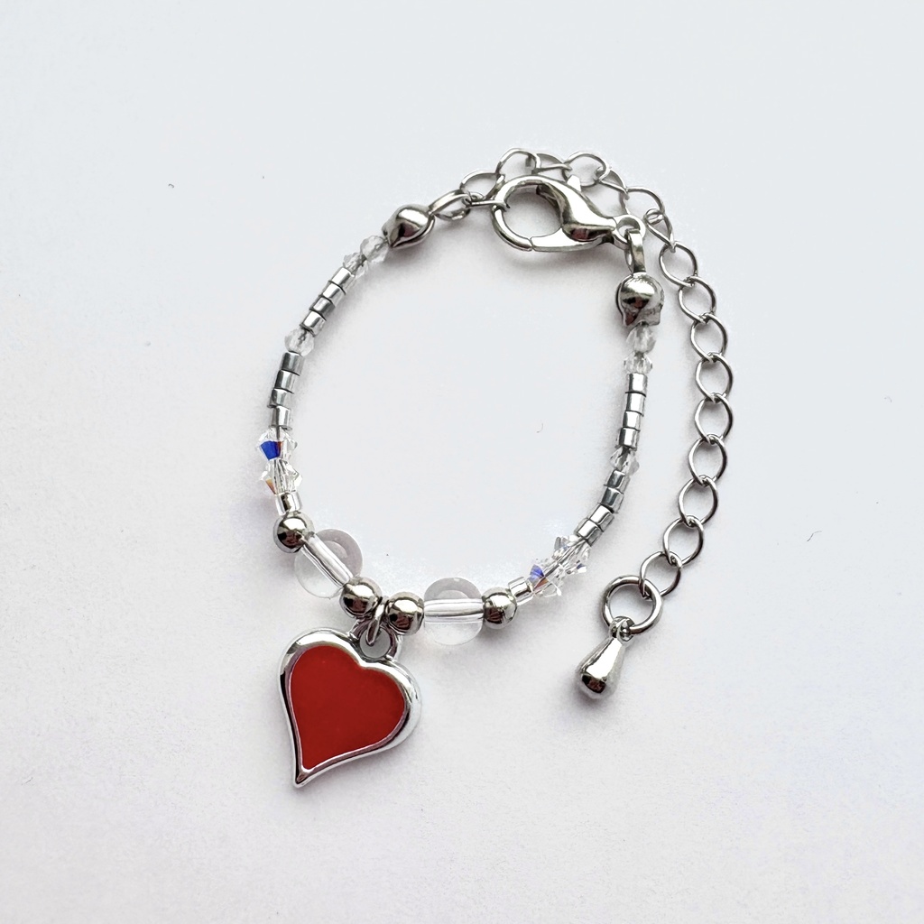 ミニハート❤️ぬいネックレス