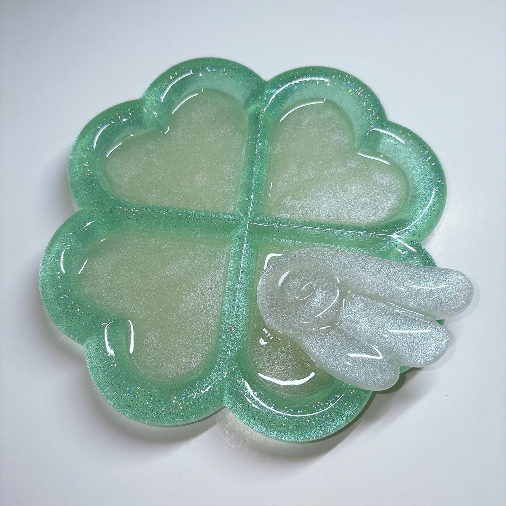 クローバー🍀アクセサリートレイ