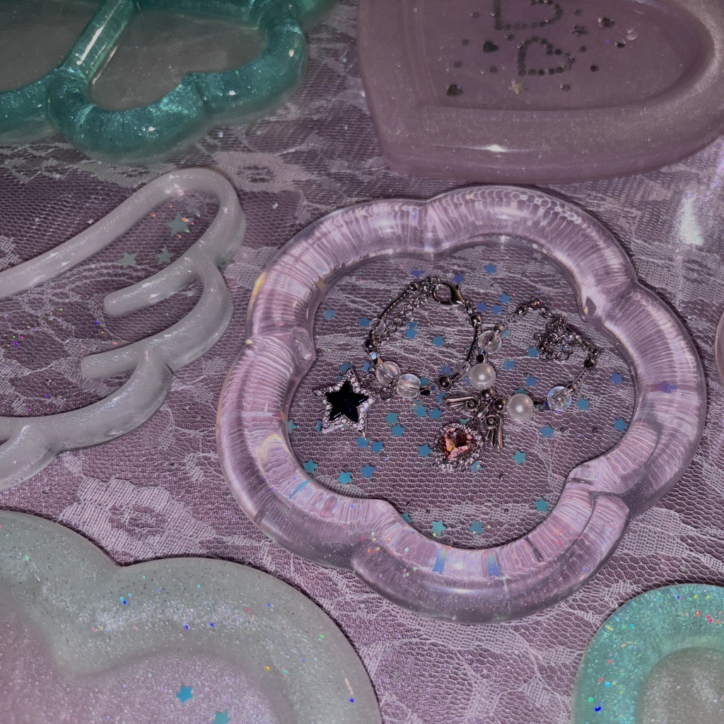 きらきらアクセサリートレイ