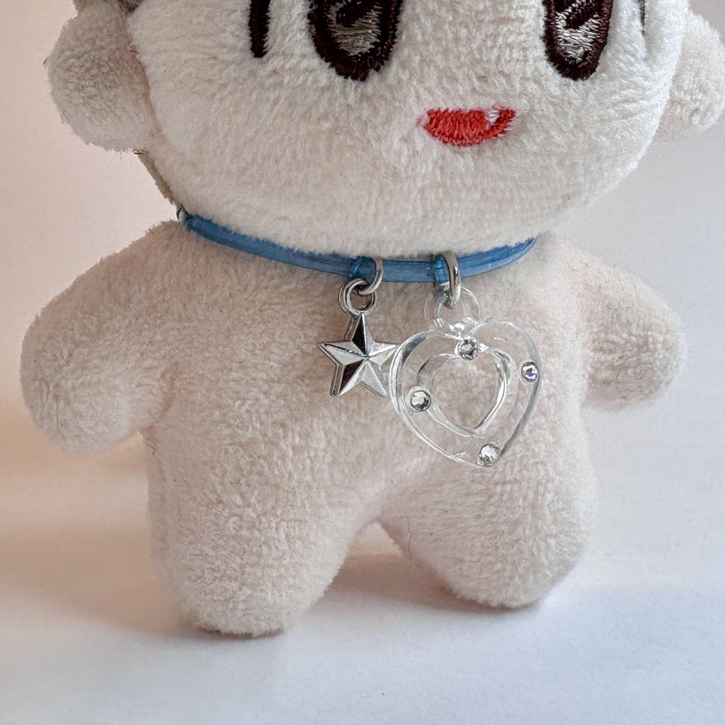 クリアホース🌈ぬいネックレス