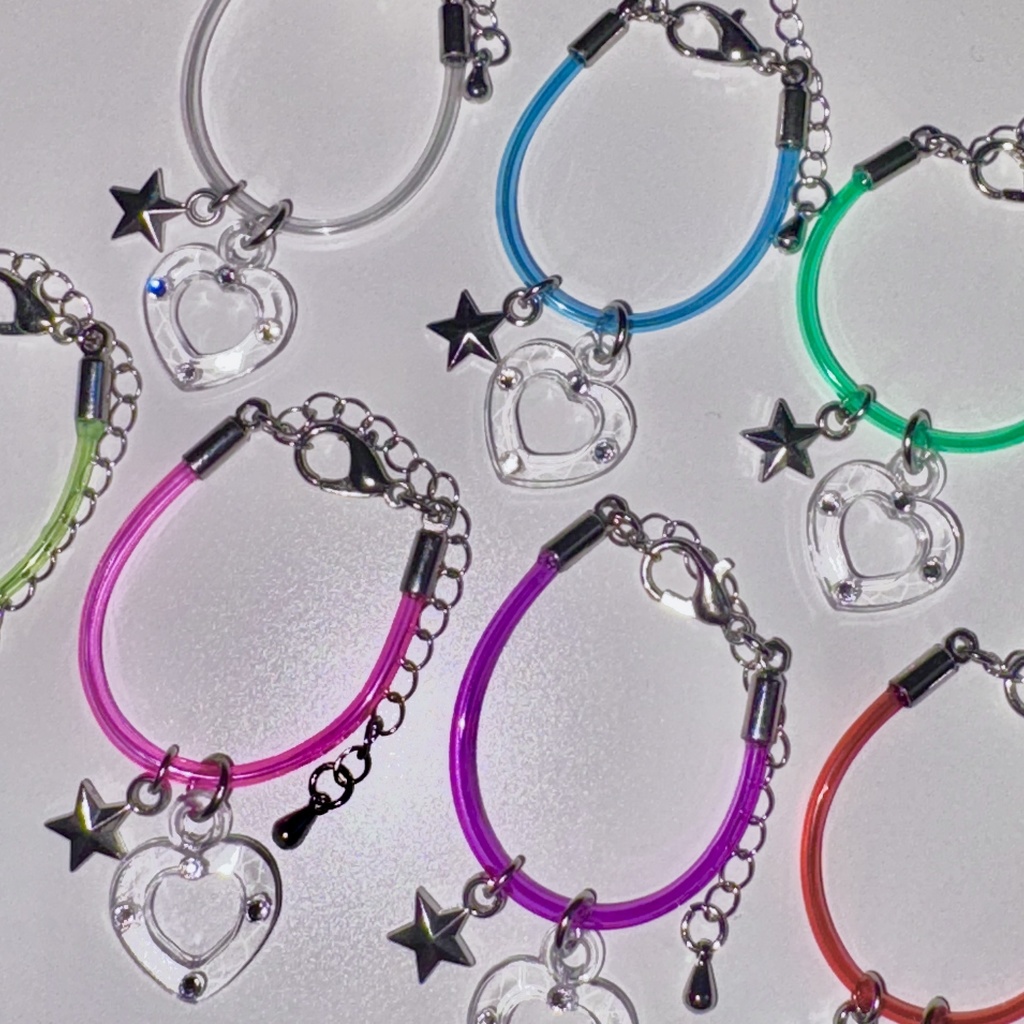 クリアホース🌈ぬいネックレス