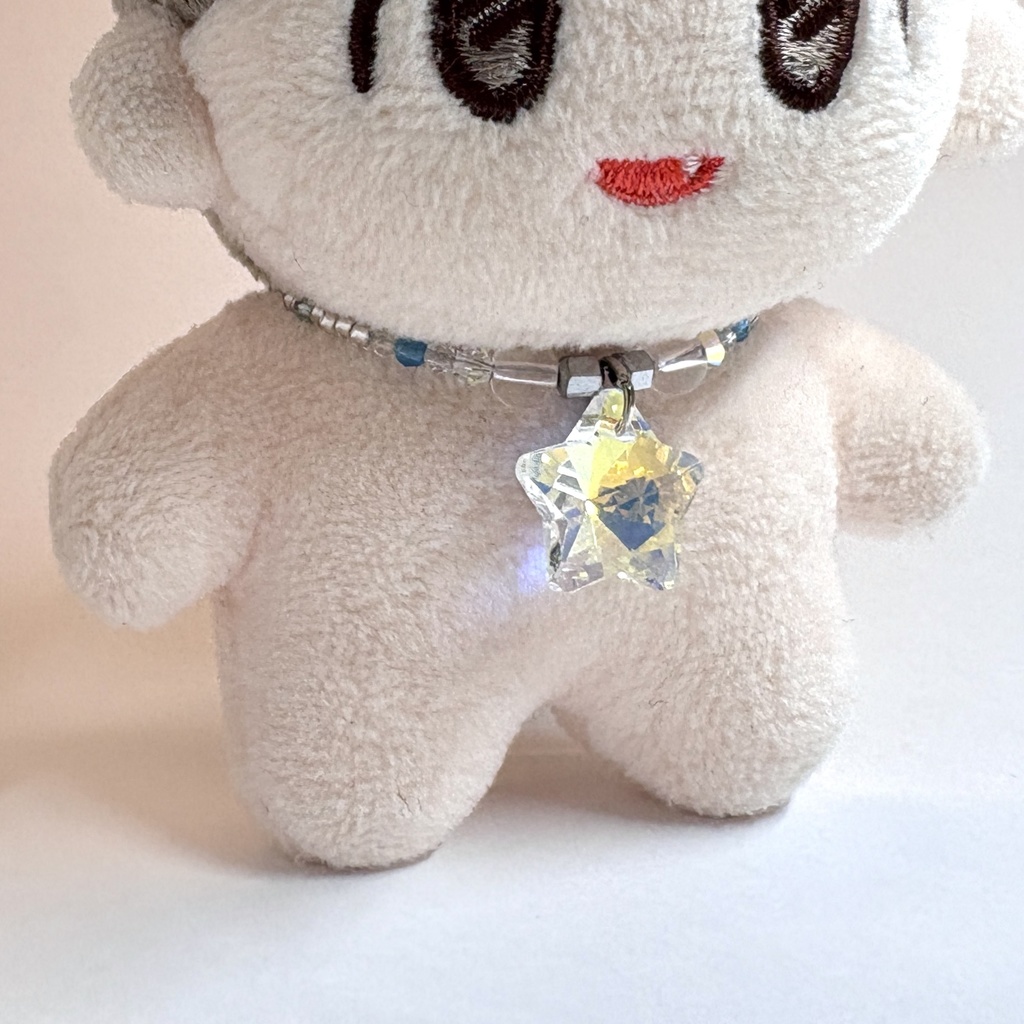 💫キラキラ星のぬいネックレス🌟