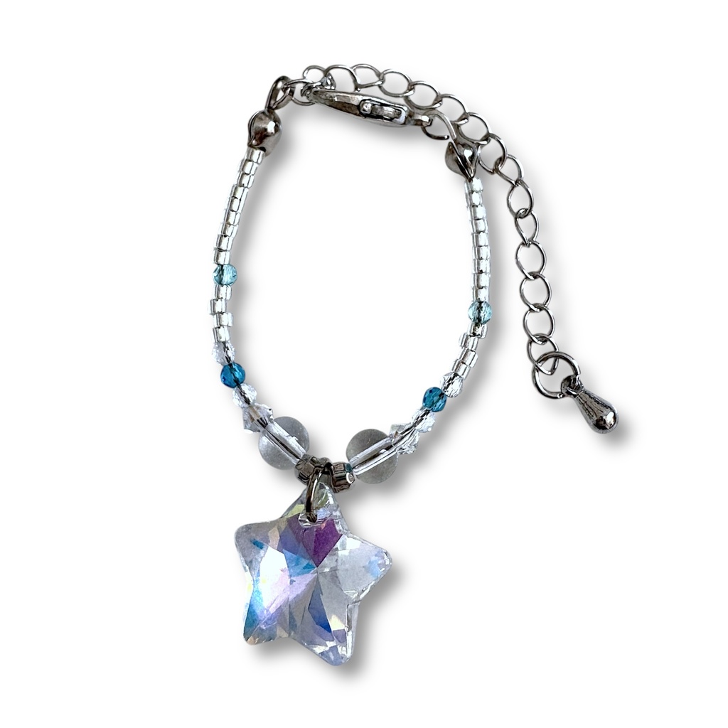 💫キラキラ星のぬいネックレス🌟