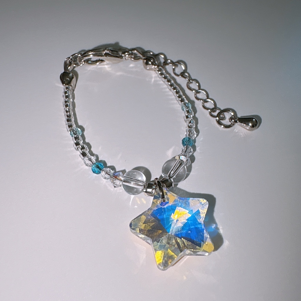 💫キラキラ星のぬいネックレス🌟