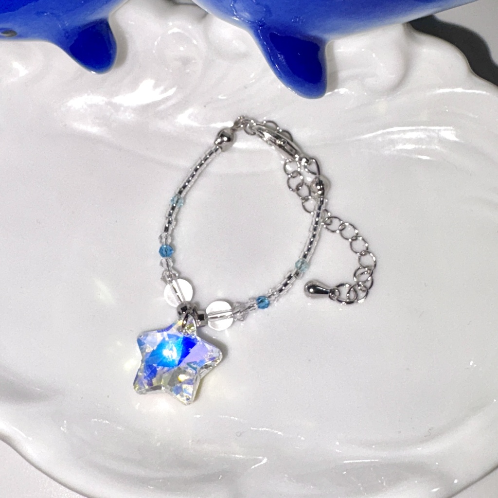 💫キラキラ星のぬいネックレス🌟