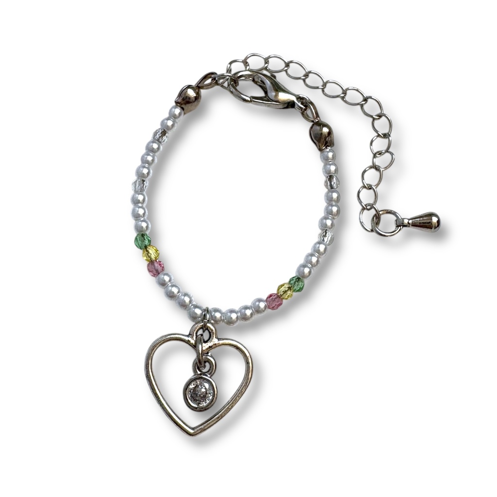 ゆらゆらちびハート❤︎ぬいネックレス