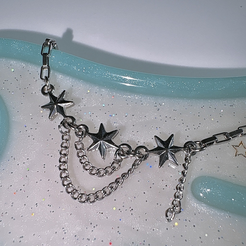 ᯓ★スターチェーンぬいネックレスᯓ★