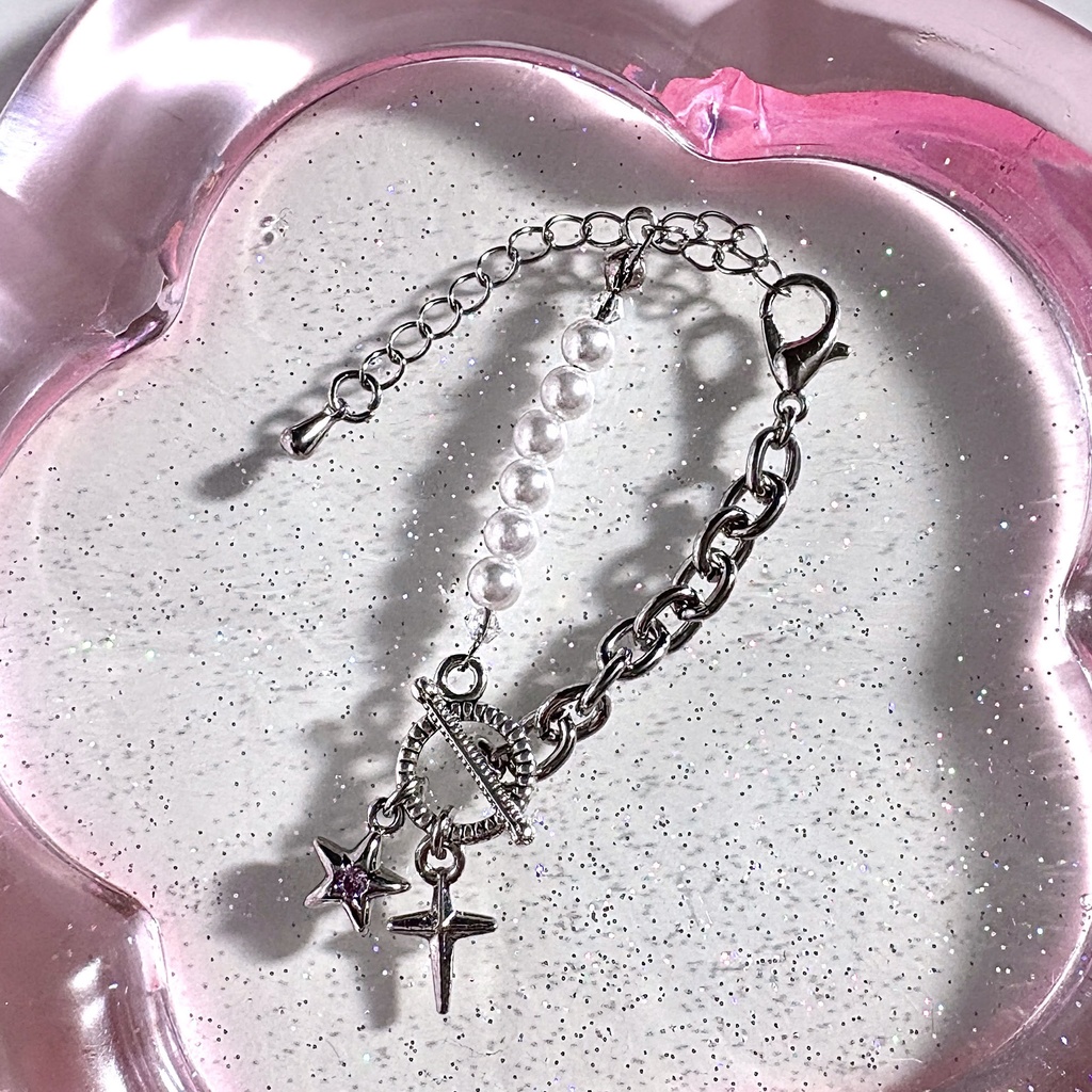 ぬいのマンテルネックレス🌟スター＆クロス✝️