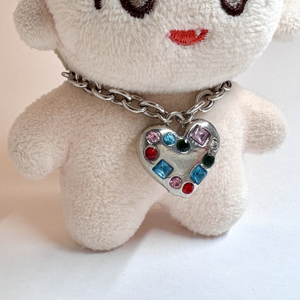 🩵カラフルストーン🌈ぬいネックレス🩷