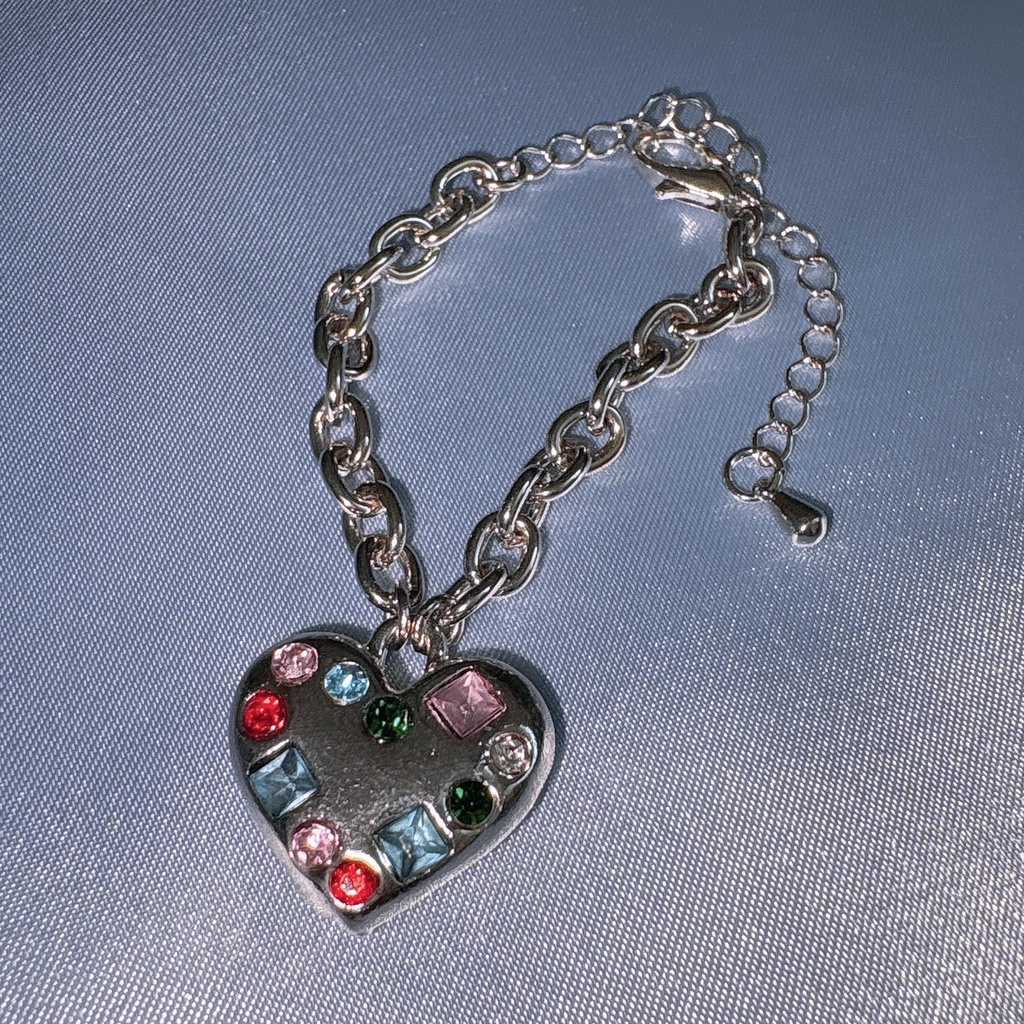 🩵カラフルストーン🌈ぬいネックレス🩷