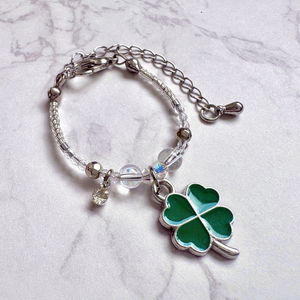 ラッキークローバー🍀ぬいネックレス
