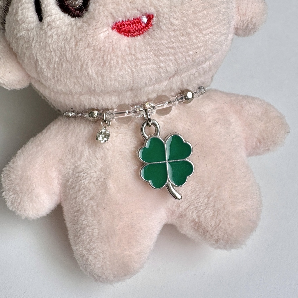 ラッキークローバー🍀ぬいネックレス