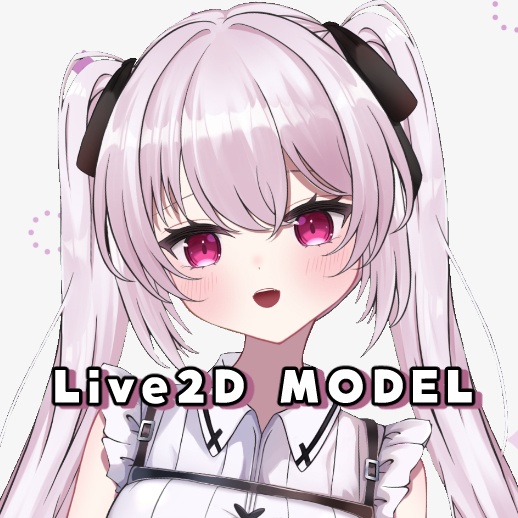 【live2dモデル】モノトーンちゃん。 (VtubeStudio対応)