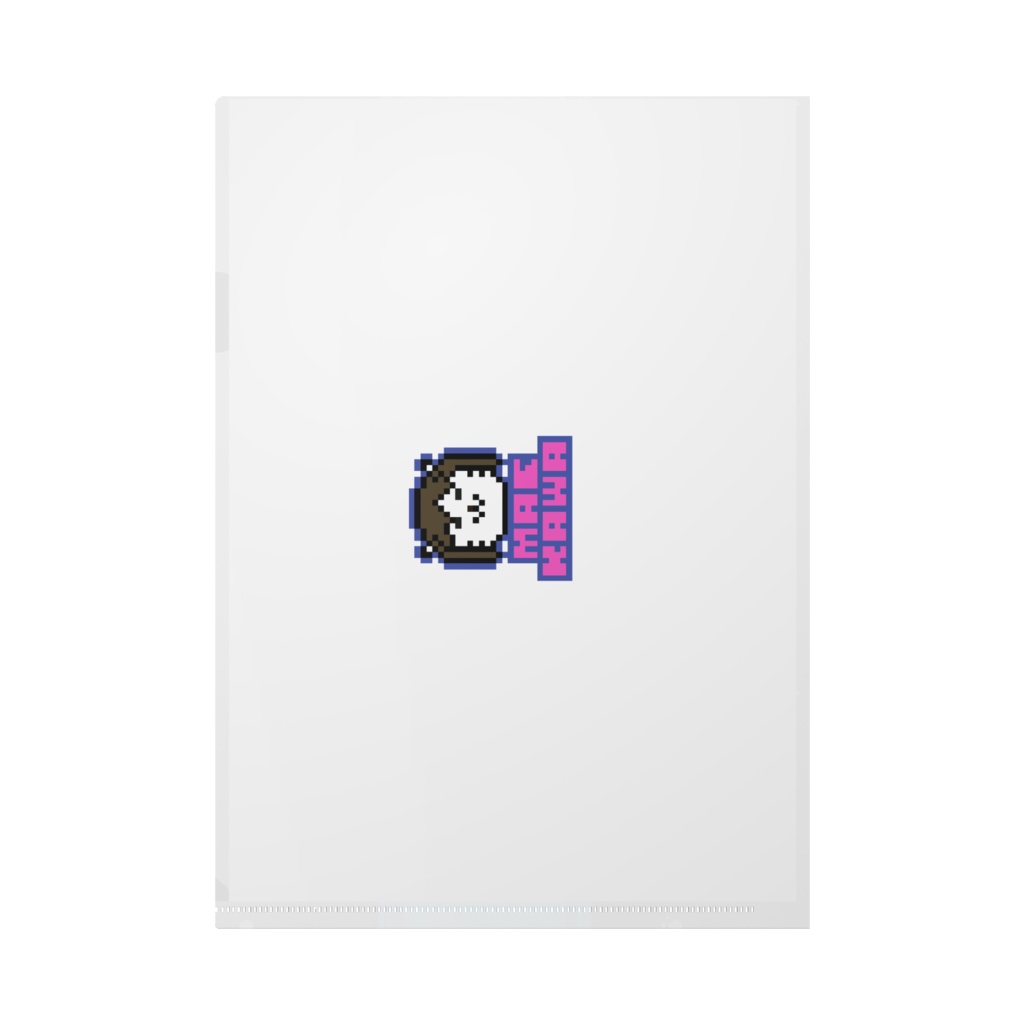 レトロゲーム風前川クリアファイル