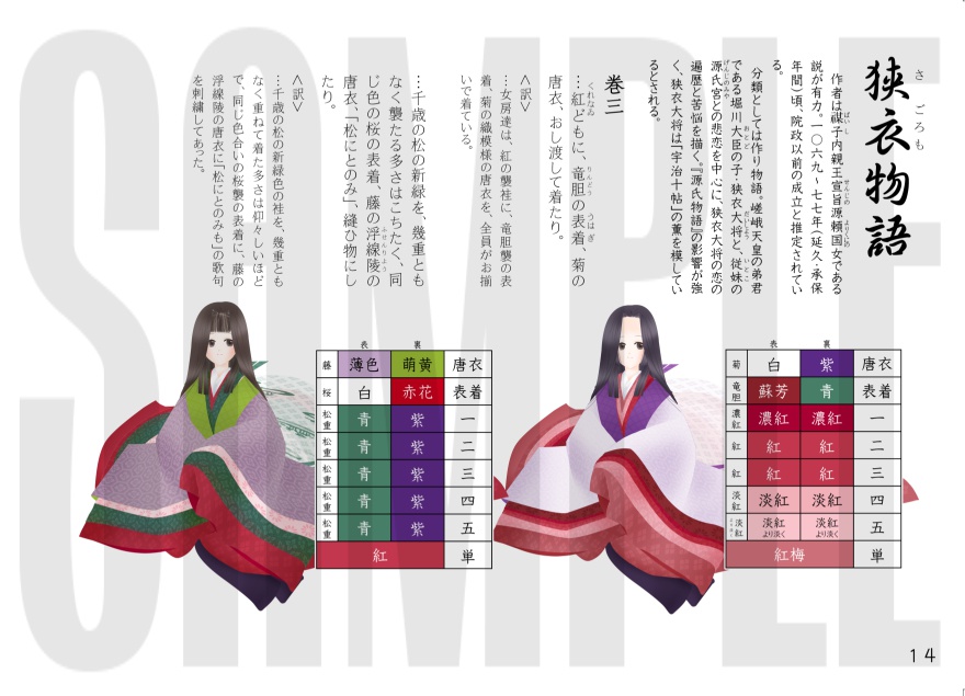 平安襲色目型録 巻之二 Blue Bottle Booth