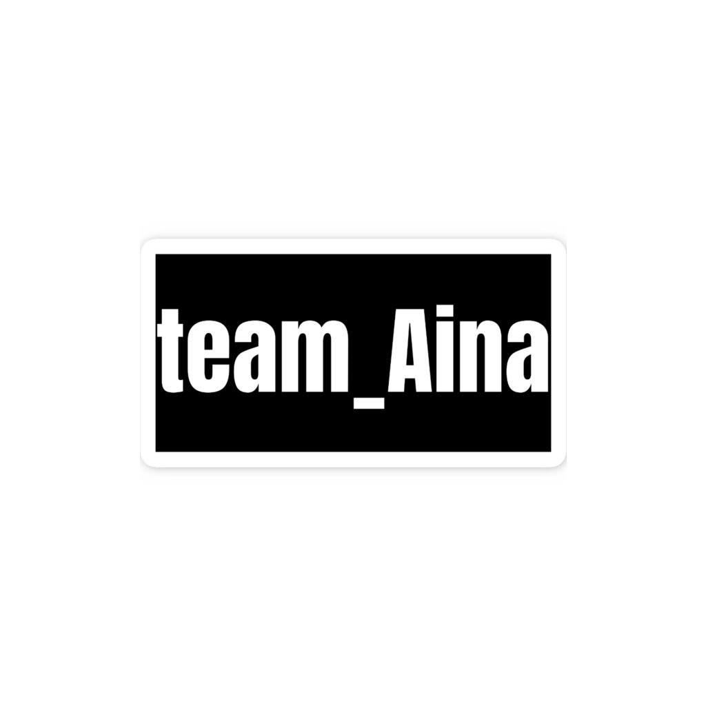 team_Aina Logo Sticker