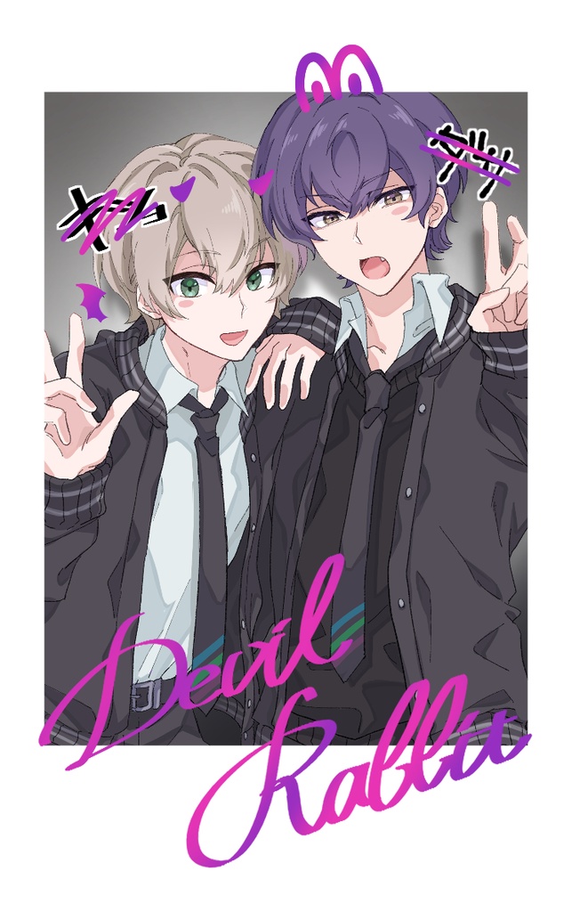 ピンクうさぎ缶バッジ【Dytica非公式グッズ】