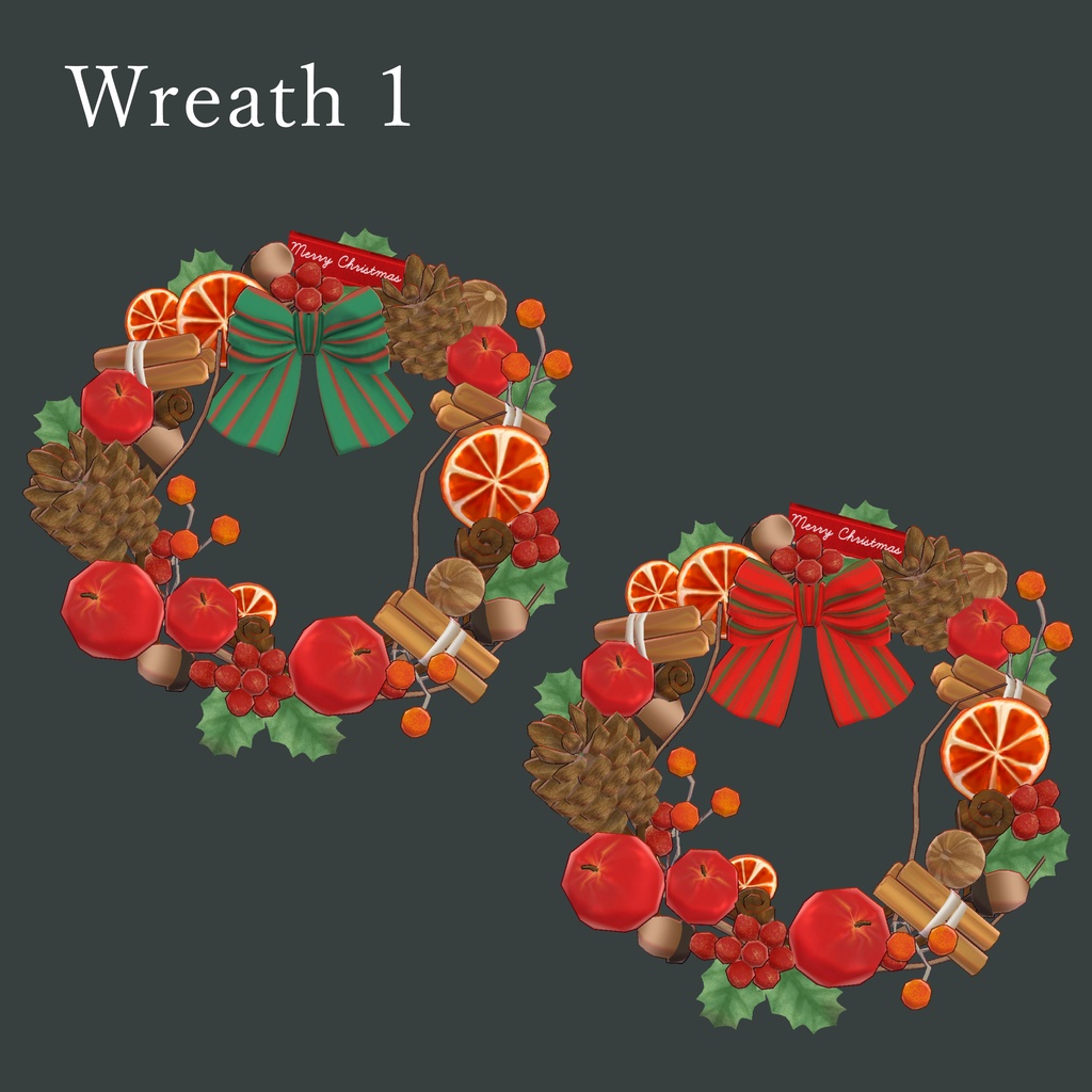 【クリスマス】Christmas Wreath