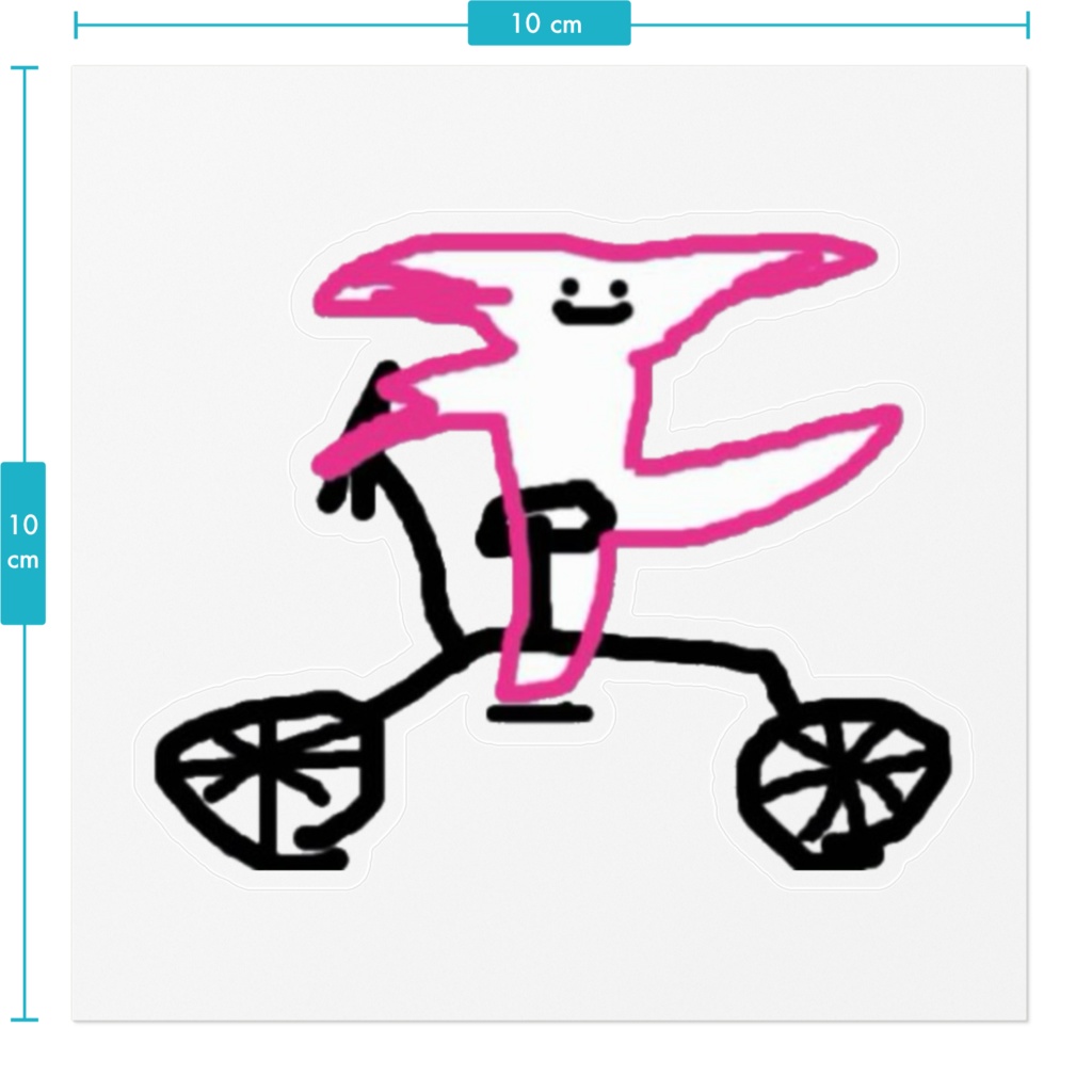 じてふぇねステッカー