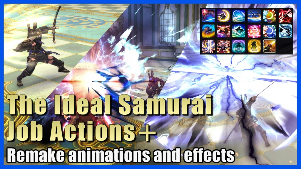 The Ideal Samurai Job Actions Mod Plus