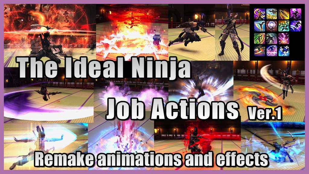 The Ideal Ninja Job Actions Mod Ver.1