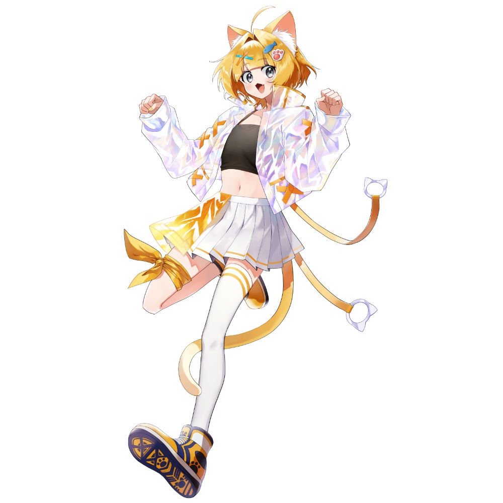 【数量限定】猫川ちぃ　キービジュアル　アクリルフィギュアスタンド