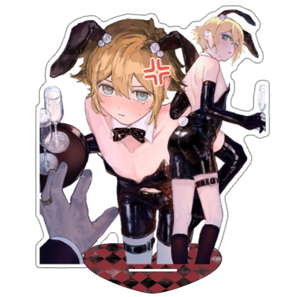 🖤バジバニアクスタと、シール