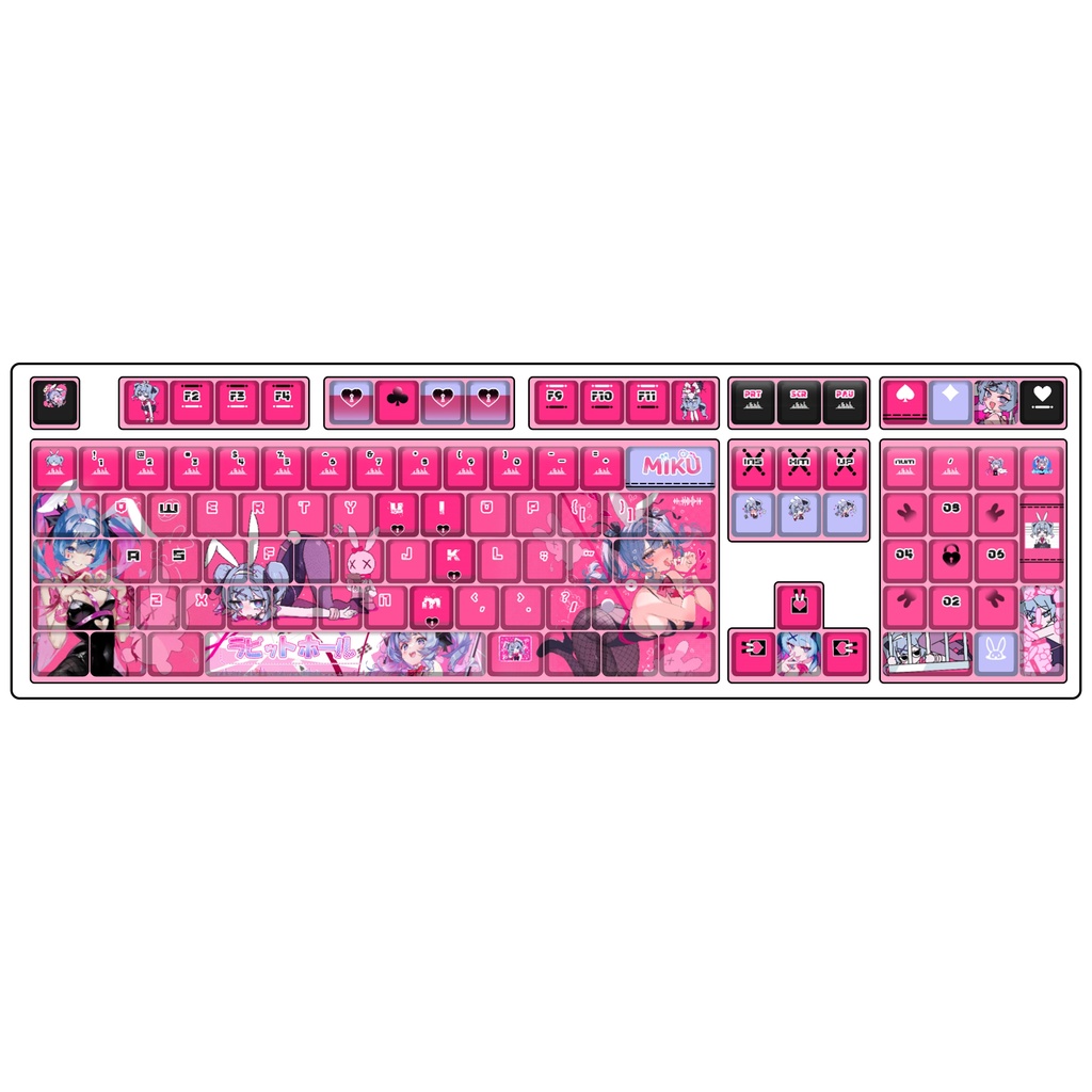 ラビットホール Miku キーボード&キーキャップ