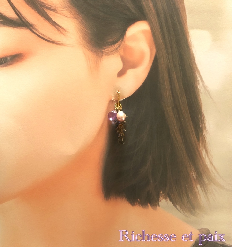 《3Way》物思ふ/イヤリングorピアス【即納】