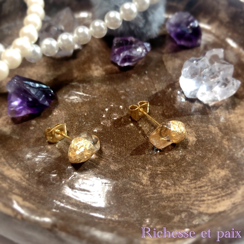 《サンプル》揺らぎ/ピアス【即納】