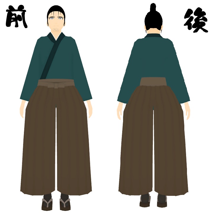 【オリジナル3Dアバター】サキモリ