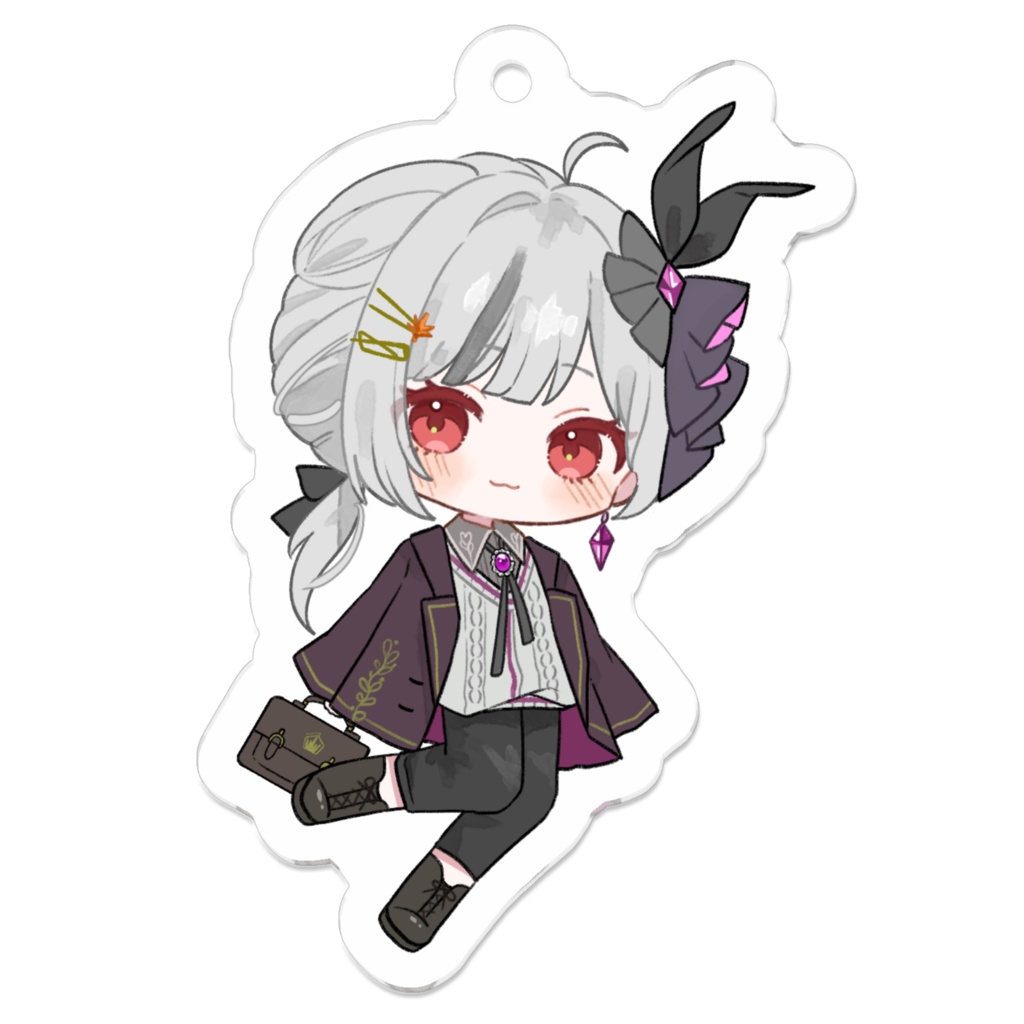 ちまっと制服ベー子アクキーA