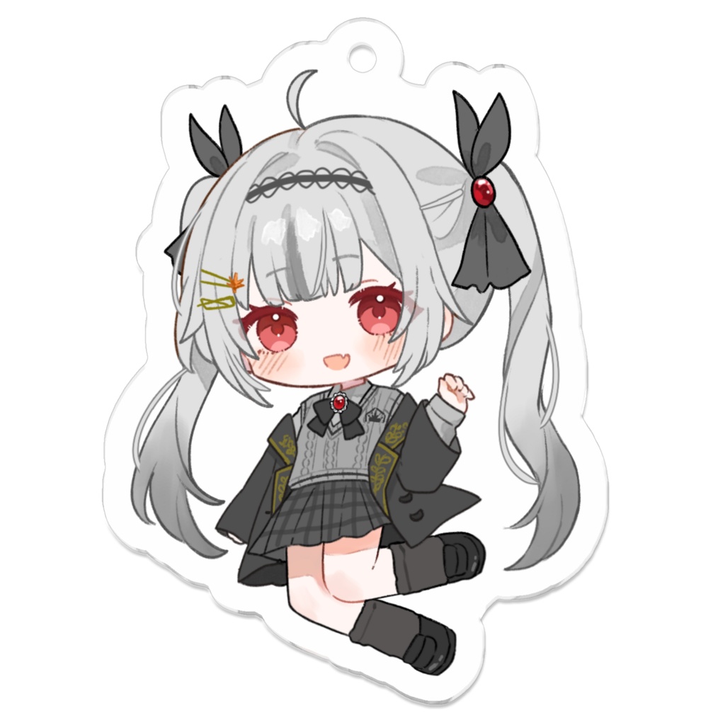 ちまっと制服ベー子アクキーB