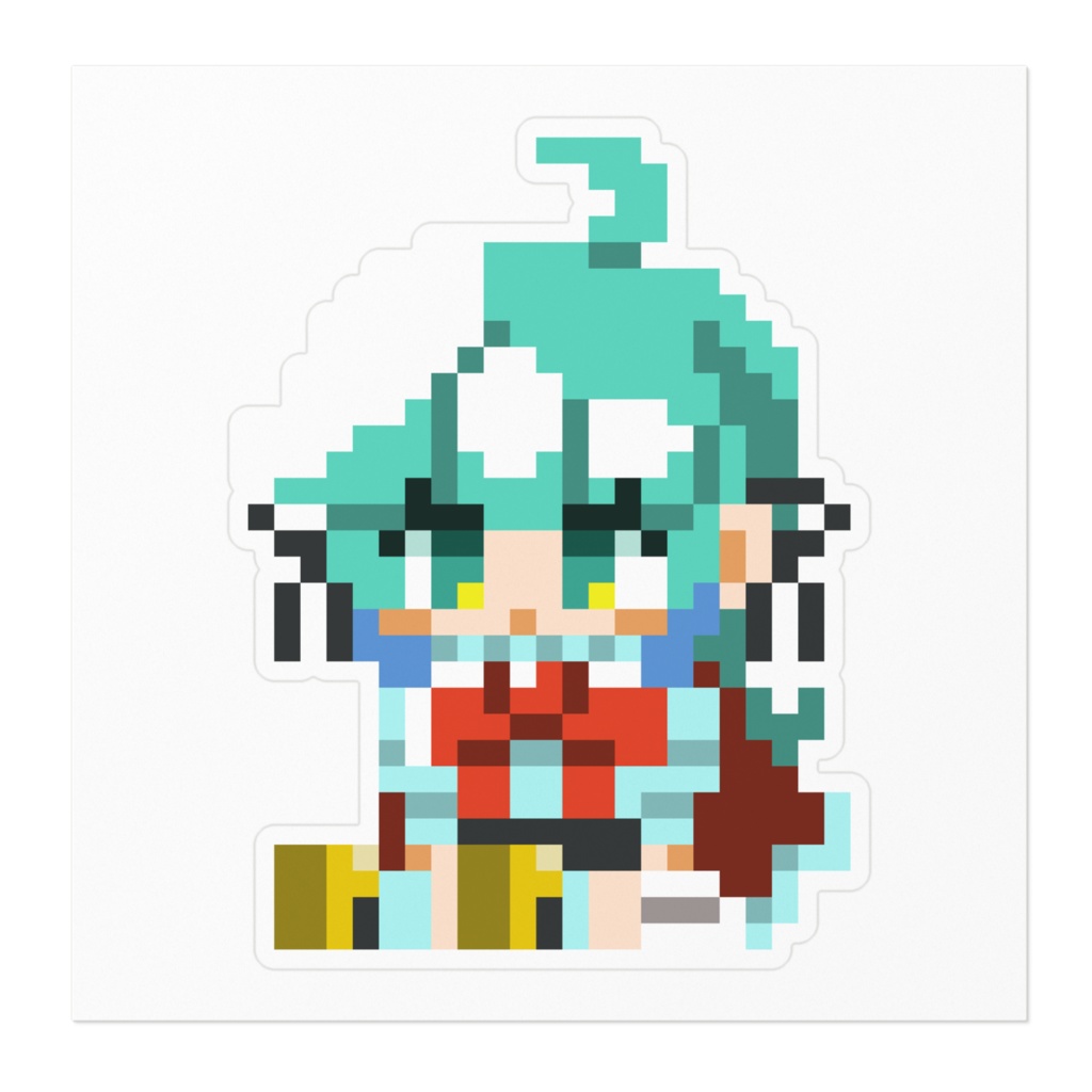 勇者てるみん2周年記念ステッカー