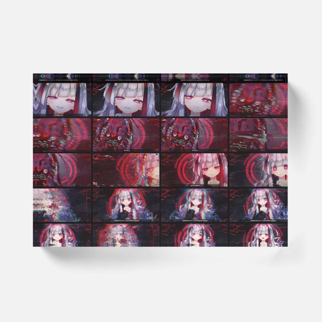 極彩夜ういアクリルブロック 01