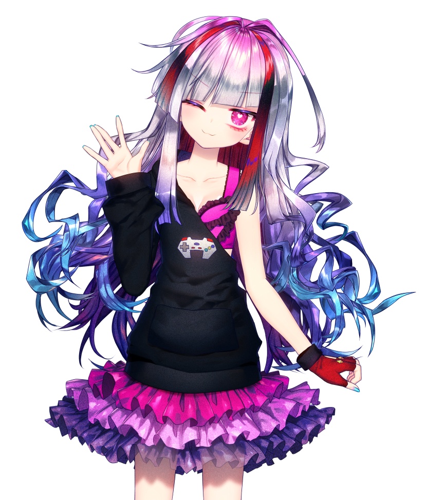 極彩夜ういコントローラーTシャツ