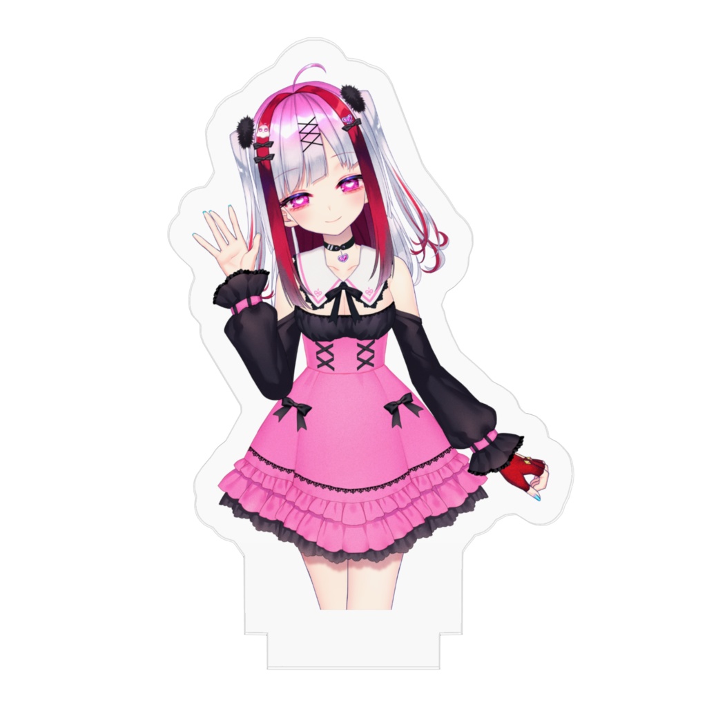 極彩夜ういアクリルフィギュア 03 おでかけうい