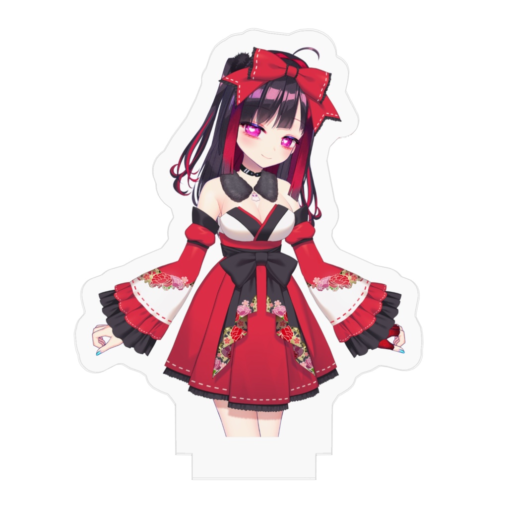 極彩夜ういアクリルフィギュア 04 和風うい