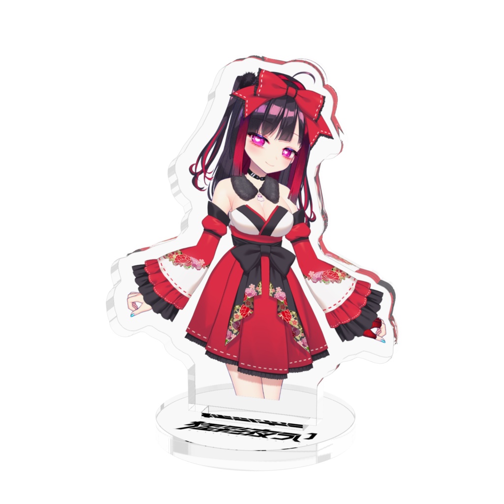 極彩夜ういアクリルフィギュア　04　和風うい