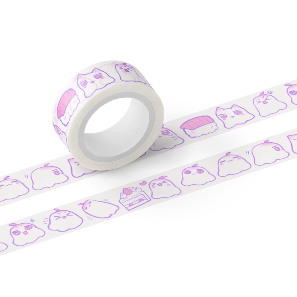 もちういがいっぱい!マスキングテープ