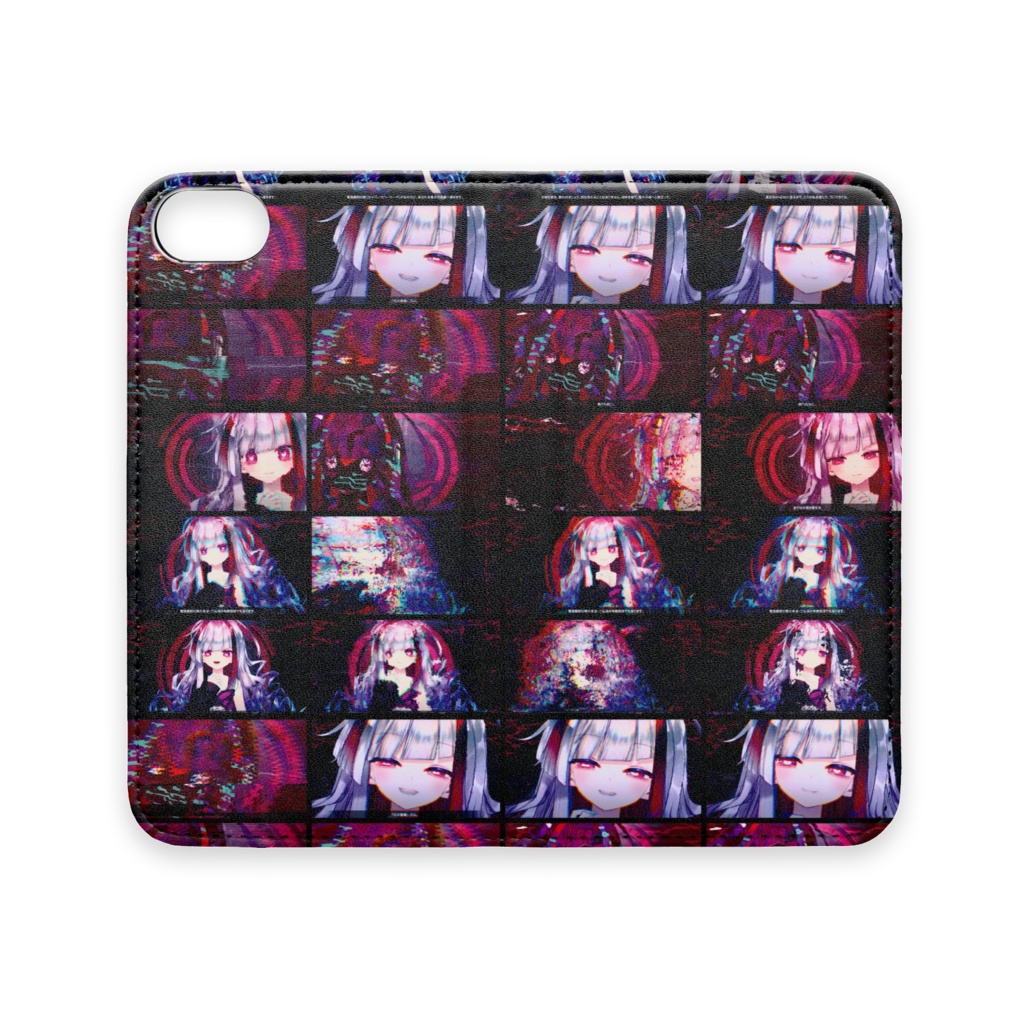 極彩夜うい手帳型iPhoneケース 救世の使徒